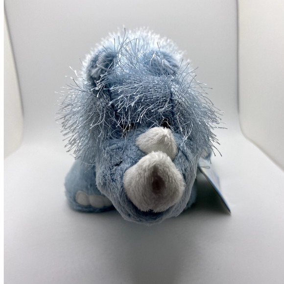 GANZ Other - NEW Retired Webkinz Rhino Plush Rhinoceros HM196 Unused Code NWT Eyelash Rhino